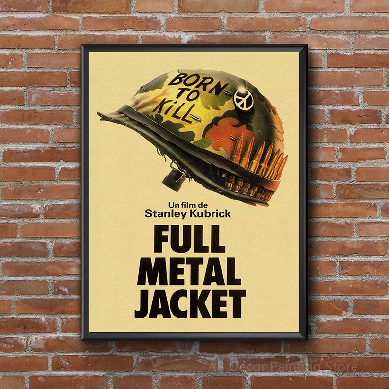 Classic Movie Poster Old Film Series Kraft Paper Posters Retro Wall Art Painting Bar Home Living Room Cinema Decoration Picture