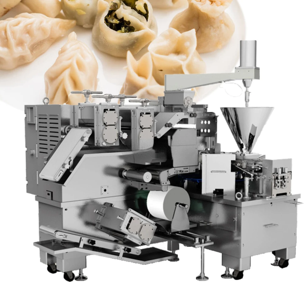 Dumpling Making Machine Automatic Samosa Empanada Crepe Spring Roll Ravioli Wrapper Skin Maker