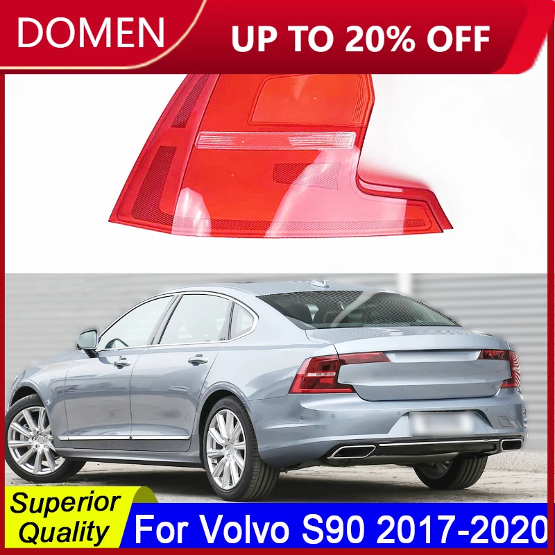 

Для Volvo S90 2017 2018 2019 2020 автомобильные аксессуары внешняя крышка заднего фонаря корпус задних стоп-сигналов маска