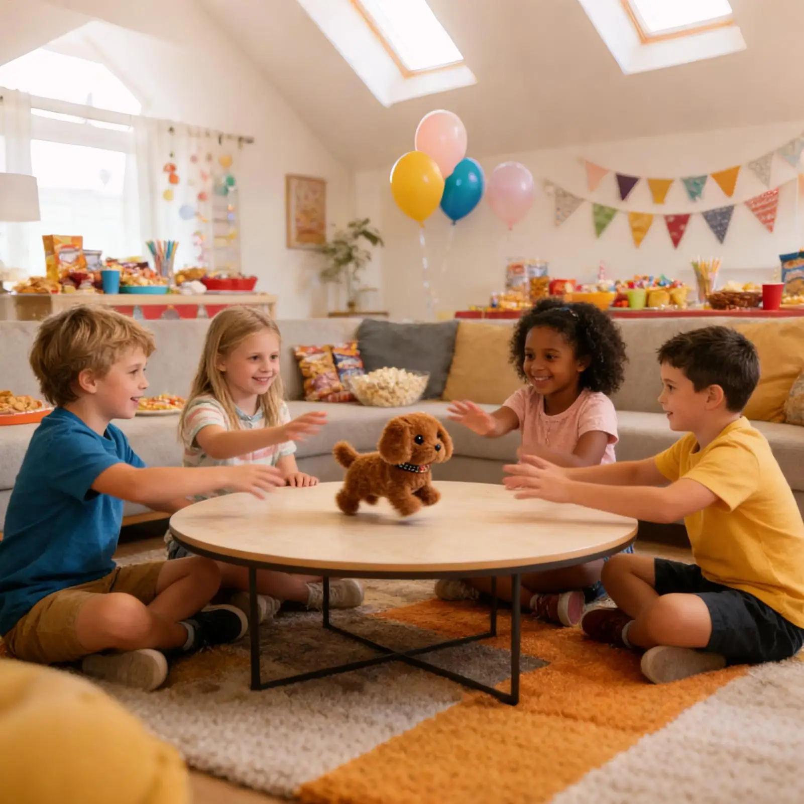 لطيف الكهربائية محاكاة جرو ألعاب من القطيفة التفاعلية الكلب روبوت المشي نباح الذيل يهز لعبة للأطفال عيد الميلاد هدية عيد الميلاد #3