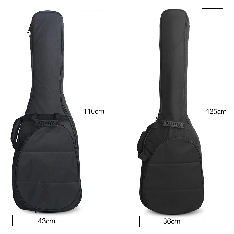 41inch Guitar Bag Electric Guitar Bag Bass Guitar Case Waterproof Electric Bass Bag Black Color Electric Guitar Amp Bag Gig Bags