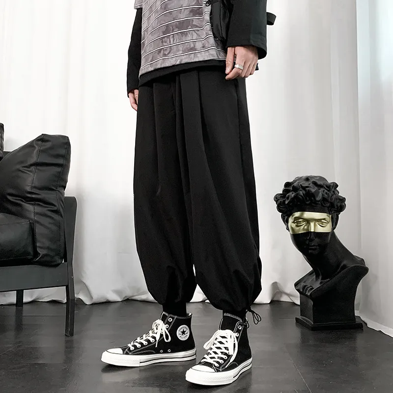 

Baggy Sweatpants for Men Straight-Leg Pants Fashion Hip Hop Streetwear Harajuku Trousers Casual Bottoms Male Clothes Z110