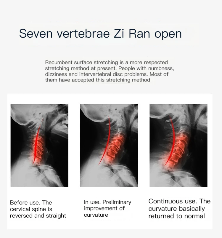 Oreiller relaxant cervical pour instituts oto, dispositif de traction pour la colonne cervicale, 11% ment, chiropratique, civière du cou, nouveau