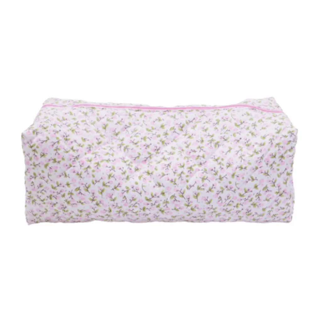 Soft Hair Dryer Storage Bag Dust-proof Large Capacity Curling Iron Carrying Case Zipper Closure Durable Makeup Organizer Bag