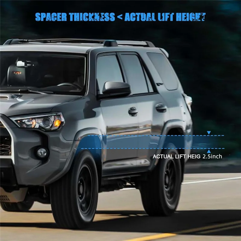 

Для Chevy Trailblazer GMC Envoy 2002-2009 2,5 "комплект переднего выравнивающего подъемника, проставки для подъемника подвески