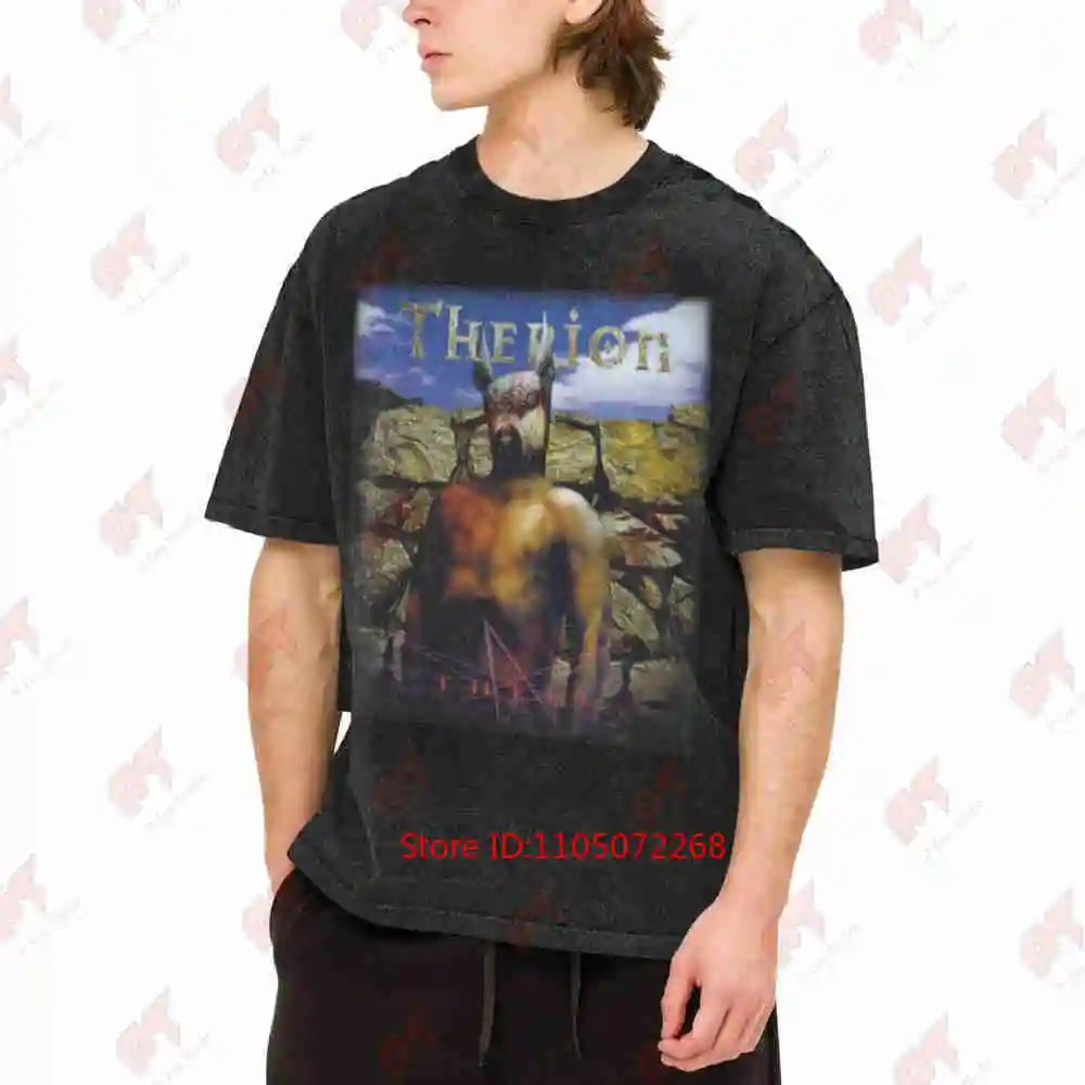 Therion Theli Vintage Washed Tee Pure Cotton T-Shirt