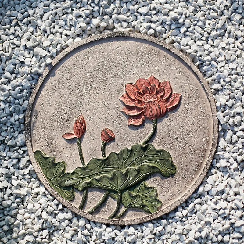 Villa Garden Garden Park Antique Artificial Culture Stone Ground Stepping Board Tingbu Stone Outdoor Floor Tile Paving Stone