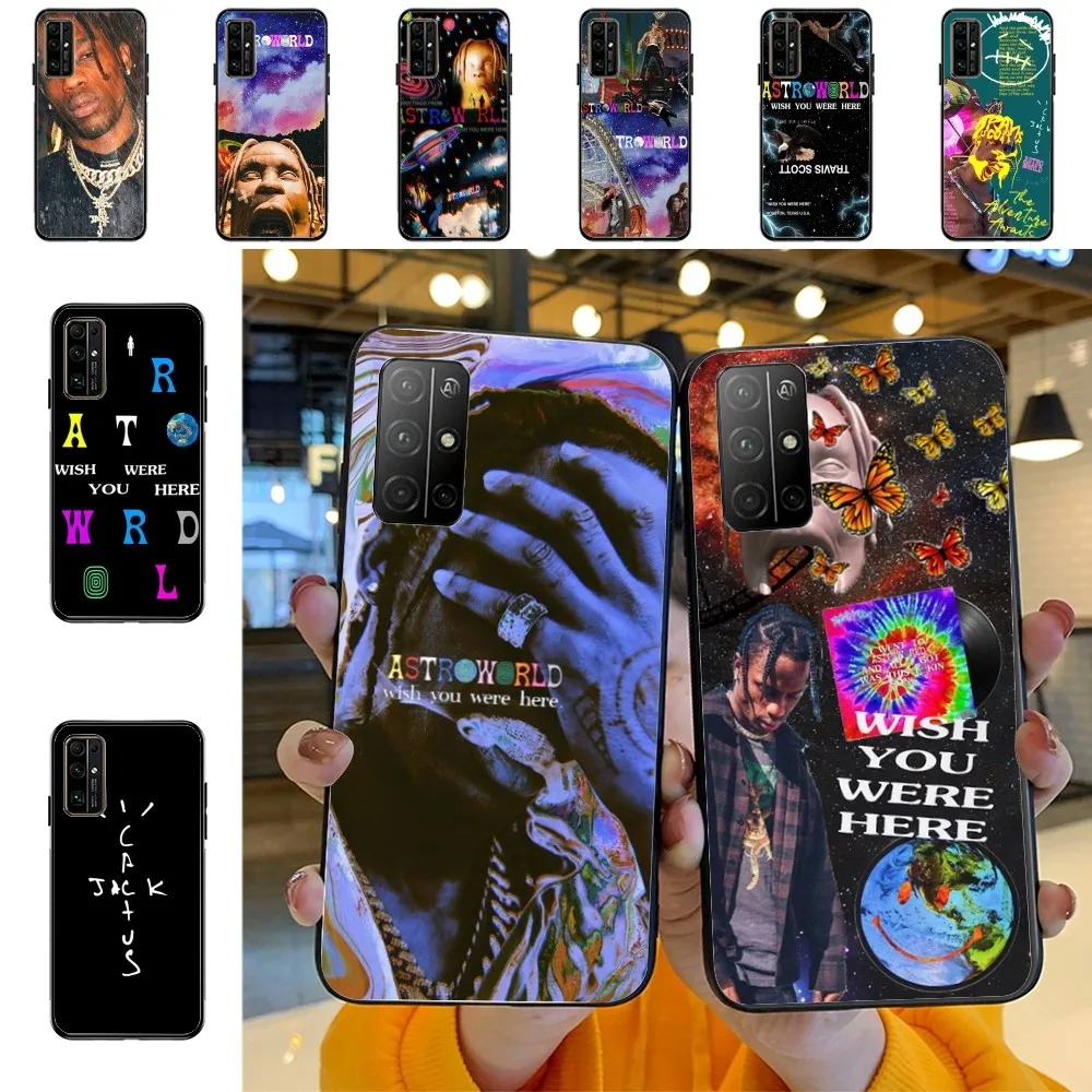 

Astroworld Travis Scott Phone Case For Huawei Honor 10 lite 9 20 7A 9X 30 50 60 70 pro plus Soft Silicone Cover