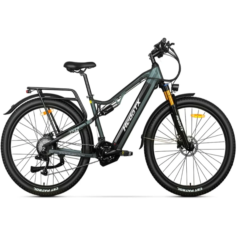 Heda-TX19 Electric Bicycle peak1000W motor 48V19.2AH battery E-Bike 45km/h 29inch tire Convenient commute mountain Electric Bike image 3
