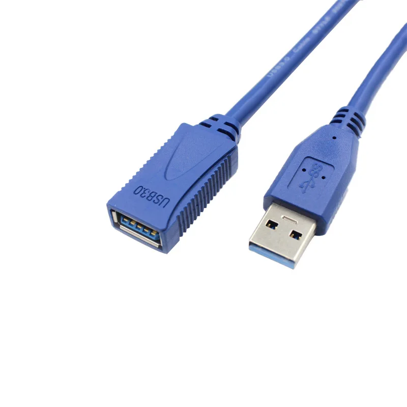 USB 3.0 male female extension cable, USB male female extension full package, multiple double shielding, 3 meters and 5 meters