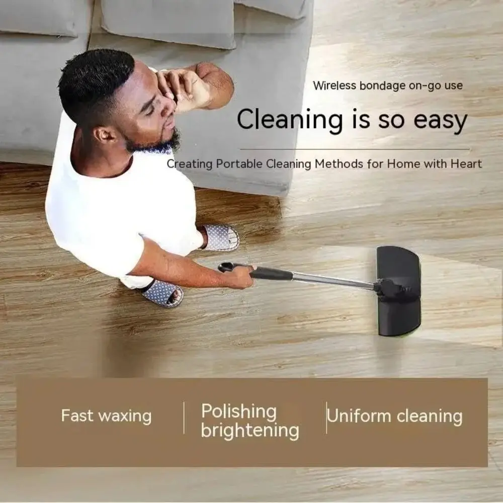 3 in 1 Cordless Electric Spinning Mop Lightweight Machine High-Speed Rotating Rechargeable Floor Cleaner Mop Pads for US/EU/UK