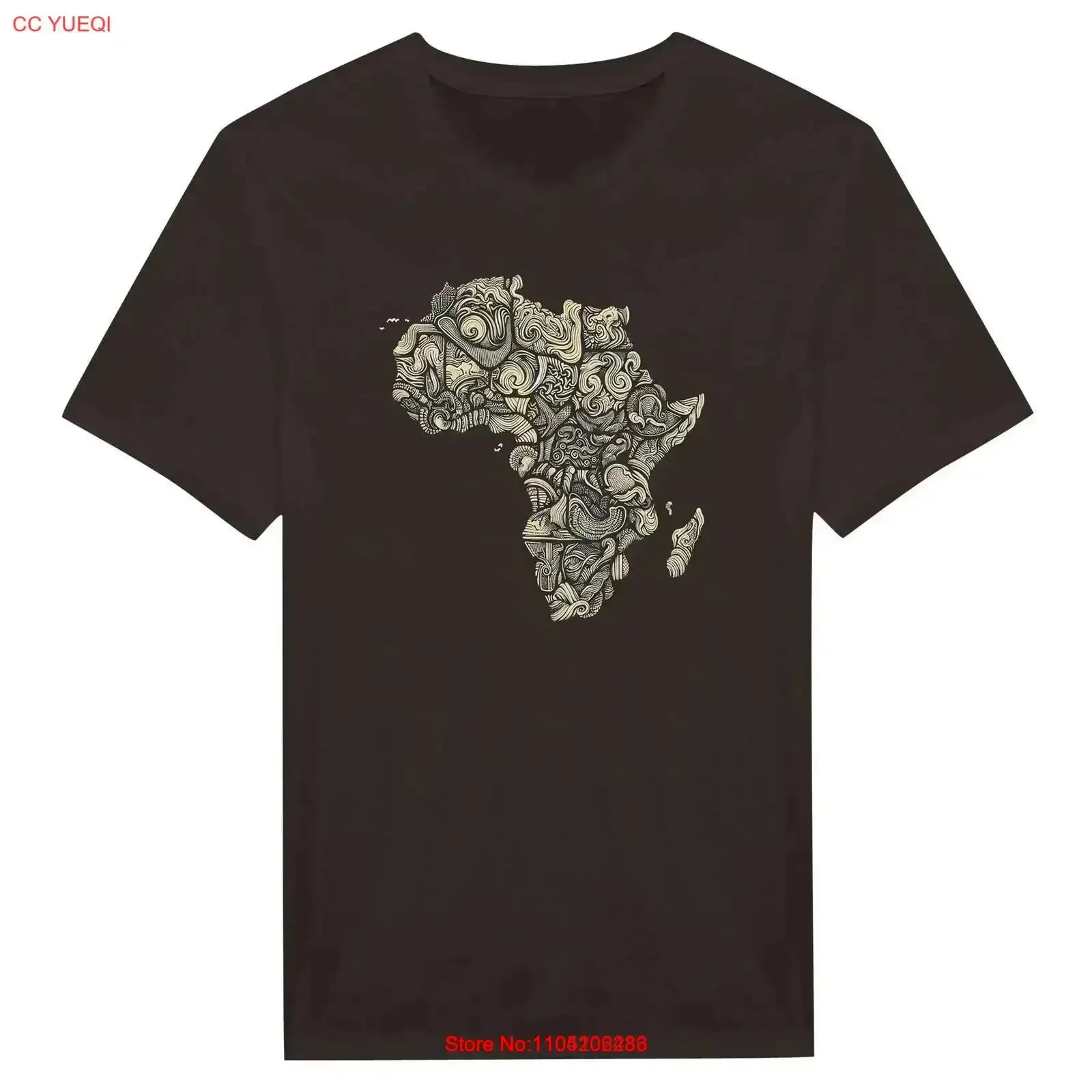 

Celebrate Heritage Africa Map Art Print T Shirt Bold Soft Unique Design vintage Washed fashion Casual designer clothes Slightly
