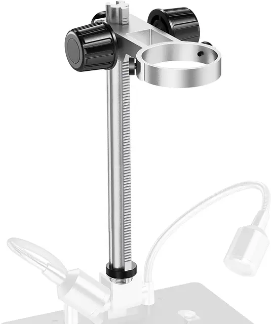 TOMLOV mikroskop cyfrowy stojak ze stopu aluminium BR02 regulowany uchwyt wspornik podtrzymujący słupek maks. 1,65 "średnica dla DM10 AD206