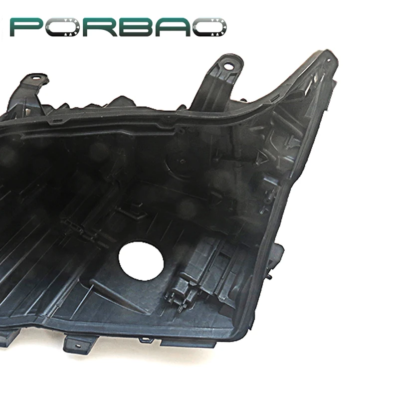 حقيبة خلفية للمصباح الأمامي الأيسر والأيمن ، غلاف مصباح السيارة لسيارة لكزس GX460 ، قاعدة خلفية للمصابيح الأمامية ، أدوات إكسسوارات السيارة #6