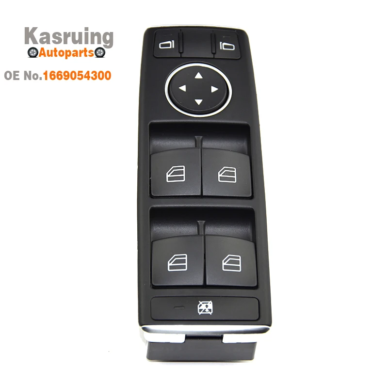 

Новый электрический переключатель управления стеклоподъемником спереди слева для Mercedes GL GLA Class 1669054300 A 1669054300