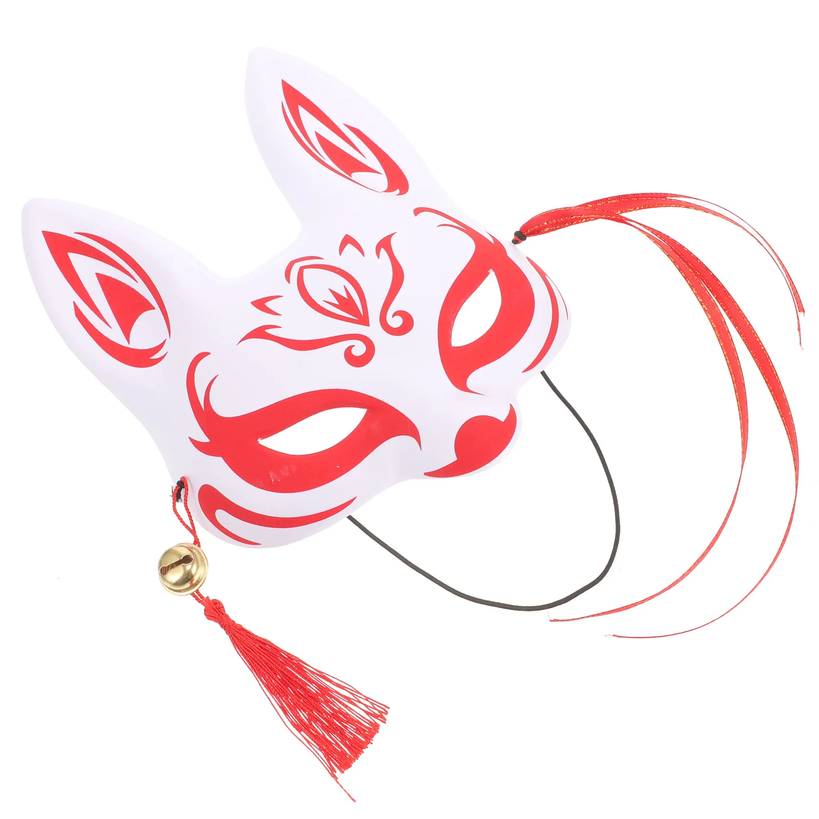 Cosplay Vos Masker Half Gezicht Decoratief Prachtige Kleur Opvallend Unieke Mode Sense Charm Party Festival Prestaties