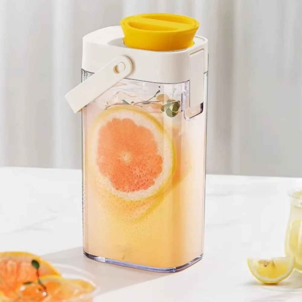 

Бытовой горшок для холодного заваривания кофе емкостью 1 л, пластиковый чайник большой емкости, встроенный фильтр, прозрачный кувшин для воды, офис