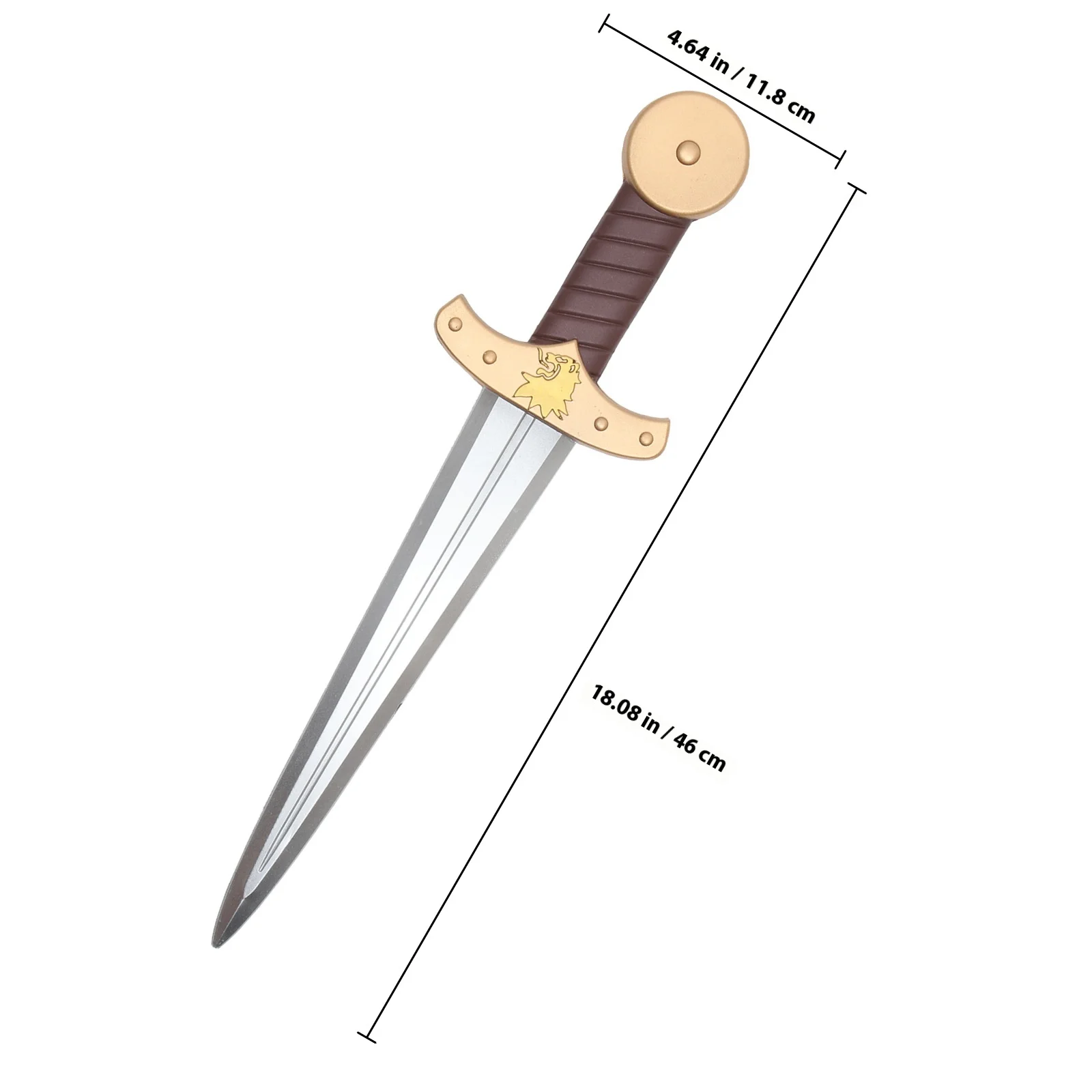 Interactive Knight Sword Prop Exquisite Design Simulated Sword for Cosplay Supplies Halloween Party Decoration Use