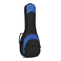 Ukulele Bag 20mm Thicken Pad 600D Oxford Waterproof Cloth Concert Tenor Soprano Ukulele Shockproof Cover Case Color Optional