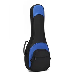 Ukulele Bag 20mm Thicken Pad 600D Oxford Waterproof Cloth Concert Tenor Soprano Ukulele Shockproof Cover Case Color Optional
