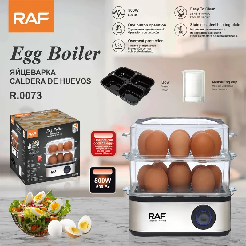 cocedor-de-huevos-de-la-marca-raf-con-diseno-estandar-europeo-y-americano-totalmente-automatico-multifuncional-y-de-doble-capa-ideal-para-cocinar-huevos-en-agua-o-al-vapor