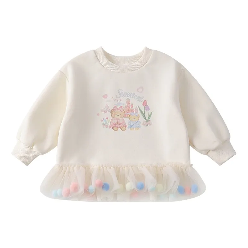 Children's Sweatershirt Spring and autumn Girls Cartoon Clothings