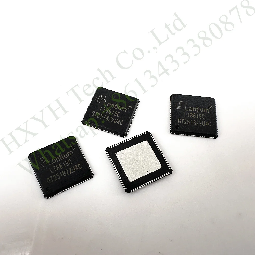 (5pcs/Bag) Newly imported original LT8619C QFN-76 8-channel HDMI/DP dual-mode receiver chip