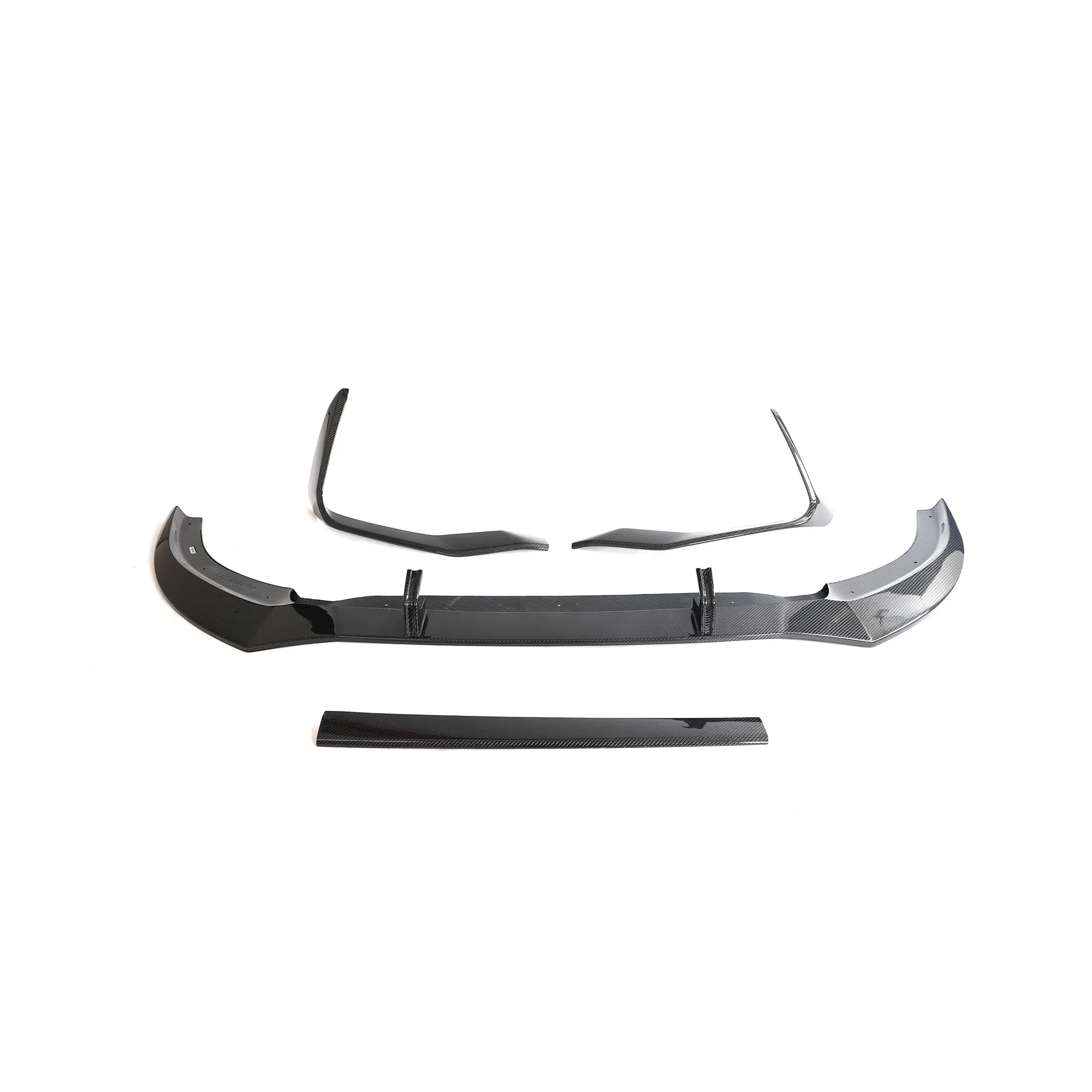 

High-Quality Real Dry Carbon Fiber Front Lip for RSQ8 Front Bumper​