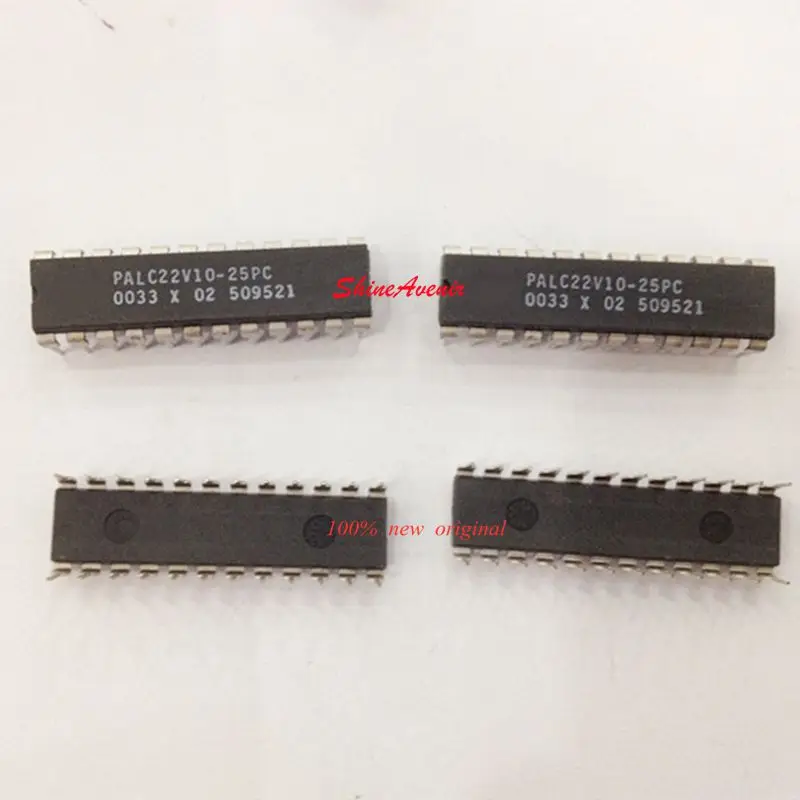 

15pcs PALC22V10-25PC DIP-24 PIC16F57-I P DIP-28 100% new original