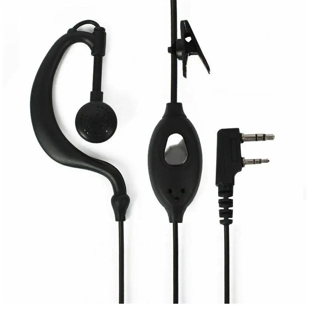 

High-quality Headset Earpiece Mic Earphone For Walkie Talkie Radio Baofeng UV-5R Series BF-888s 777S GT-3 UV-82UV-6