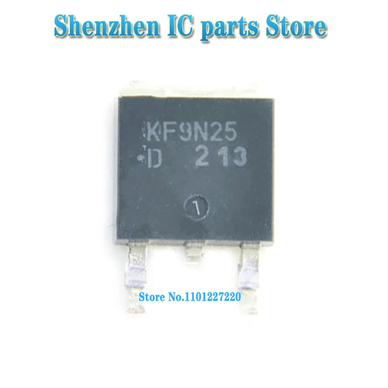 10pcs/lot  KF9N25 TO-252 9N25 TO252 FQD9N25 KF9N25D-RTF 250V KF9N25D-RTF/HS SOT FQD9N25TM TO252 In Stock