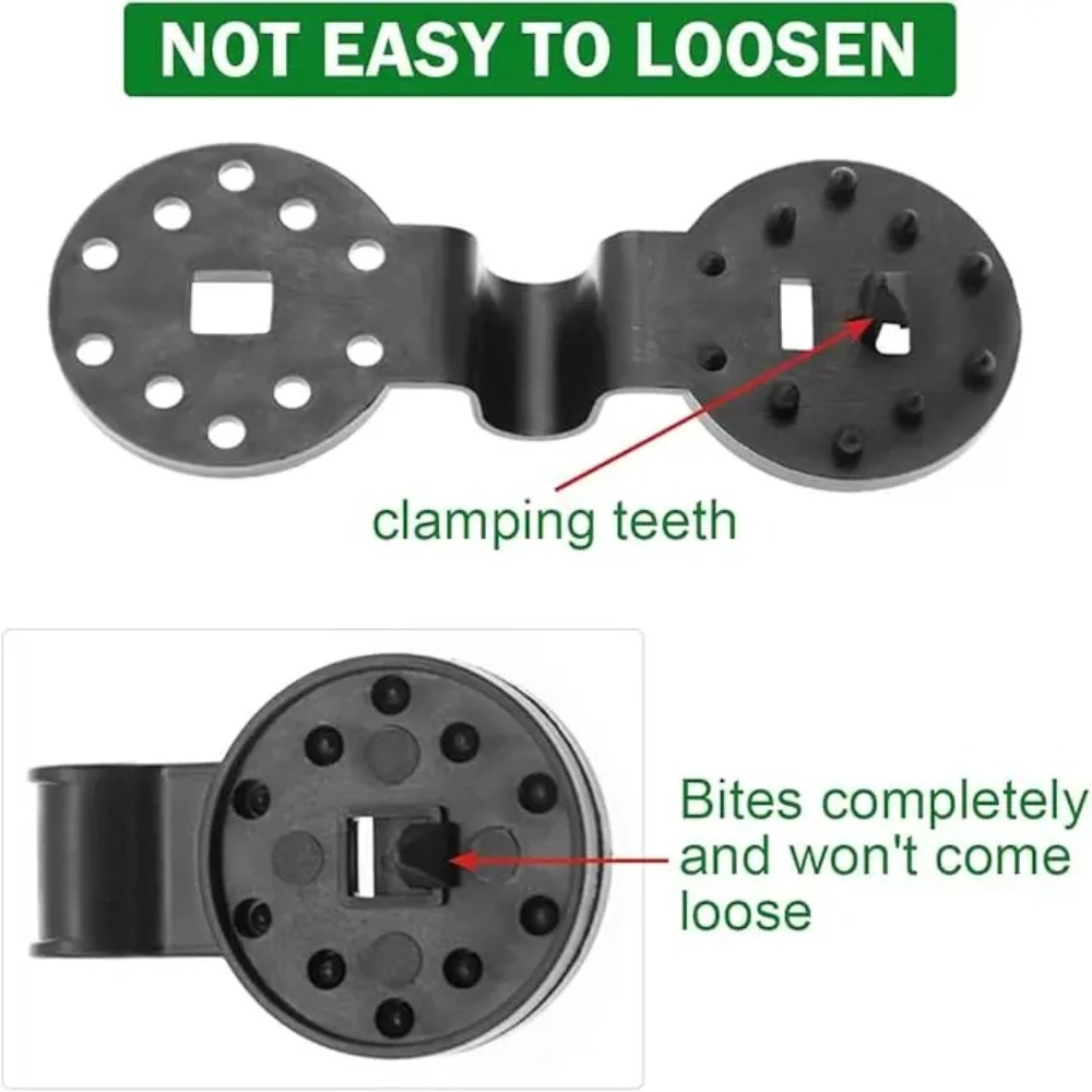 1-200Pcs Shade Cloth Clips Sunshade Mesh Buckle Plastic Clips for Securing Sun Shade Net, Patio Mesh Tarp, Garden Shade Cover