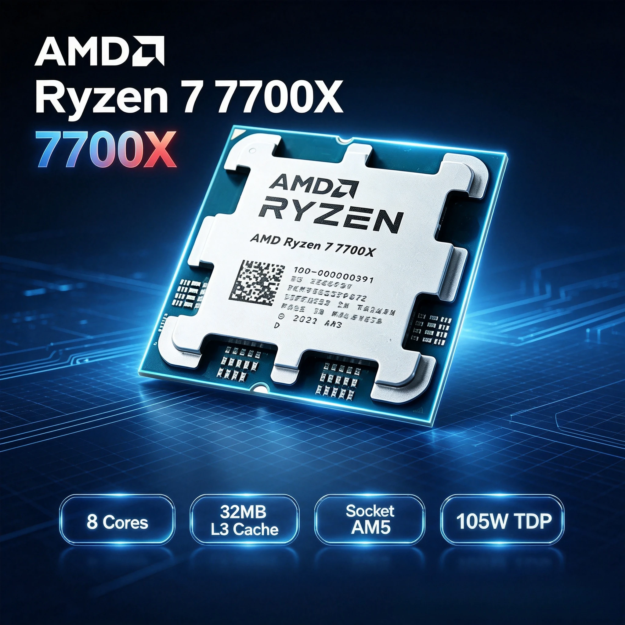 Amd Cpu Ryzen 7 - AMD Ryzen 7 7700X İşlemci Yeni