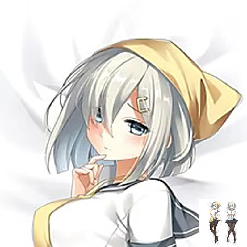 

Anime Dakimakura Pillow Case Fate Sexy and Busty Hamakaze Double-Sided Halloween Decoration