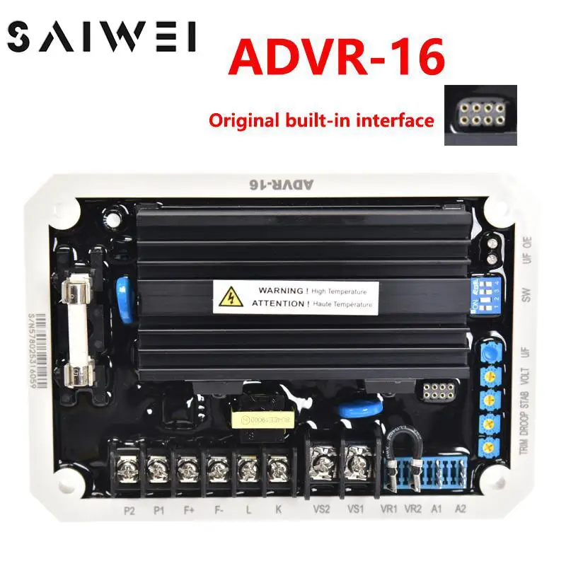 Original KUTAI ADVR-16 AVR analog digital generator parallel operation automatic voltage regulator