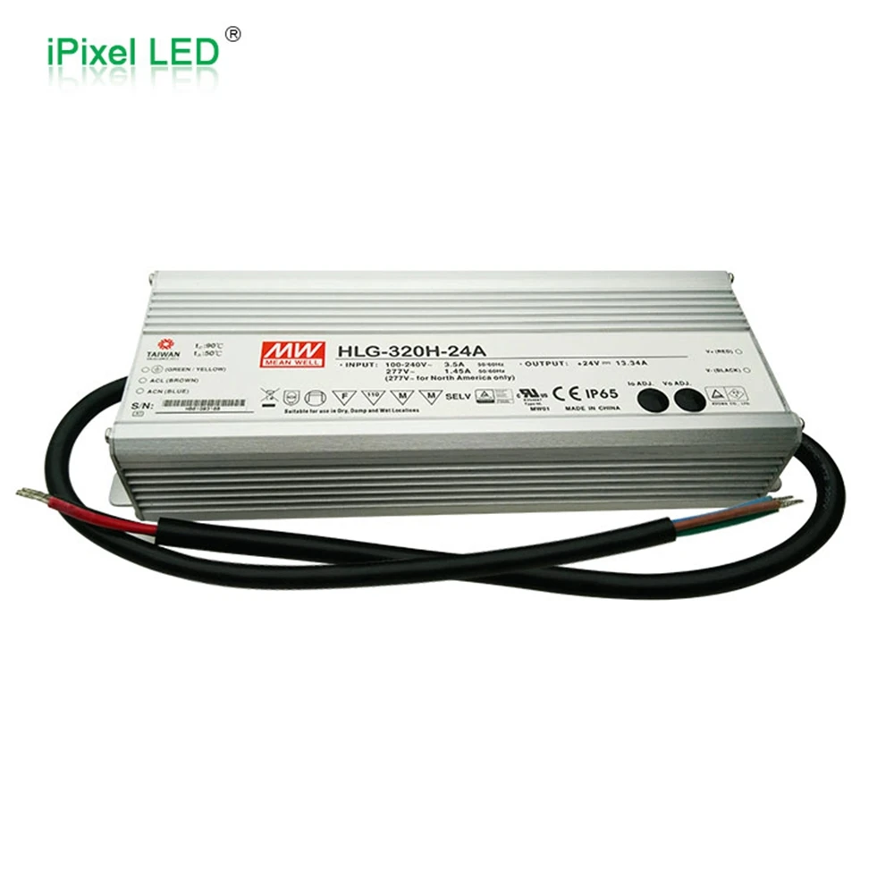 High Quality Single Output 320W Pixel LED Power Supply
