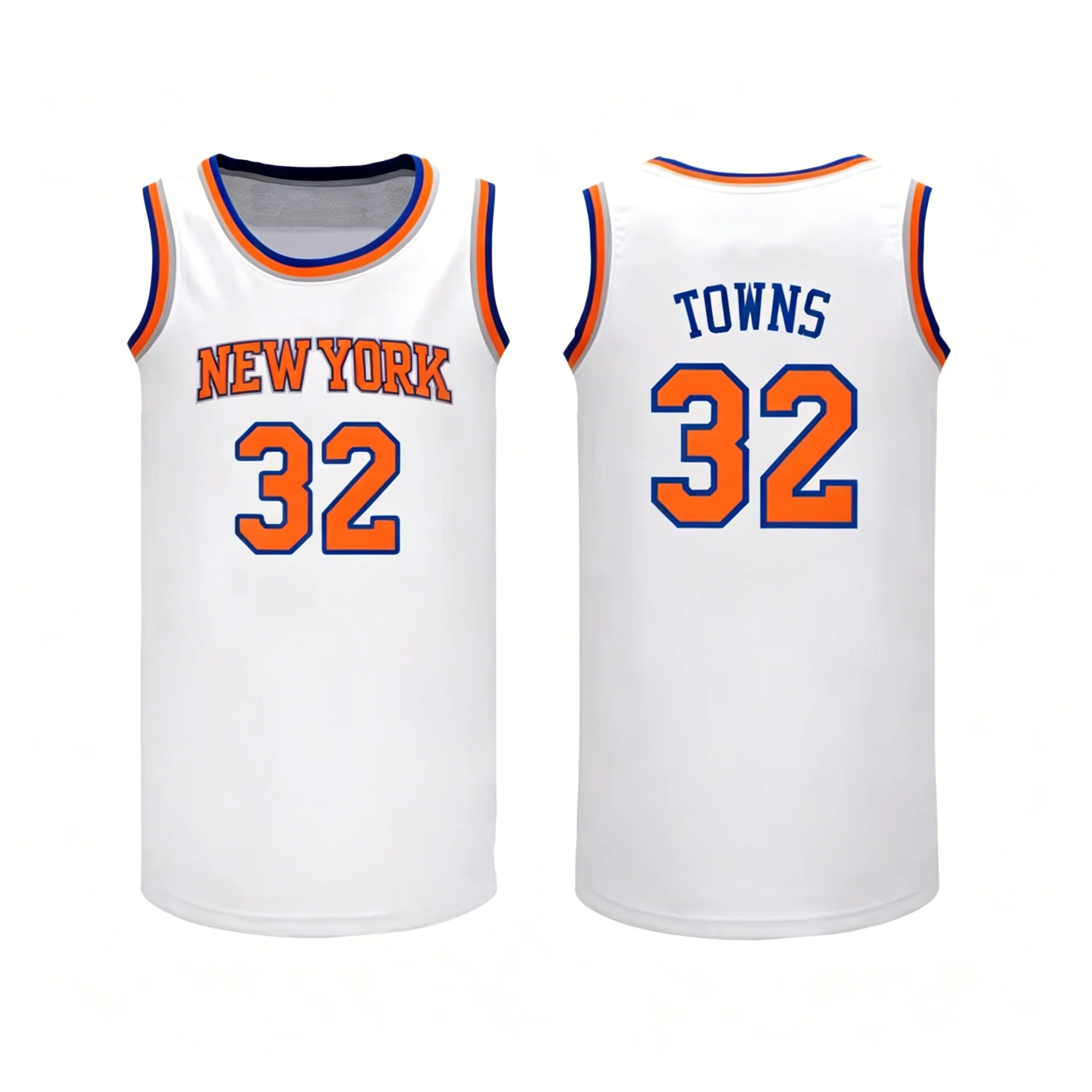 Men's #7 Basketball Jersey, USA Patch Print,Sleeveless Crew Neck Tank Top For Basketball, Sports, Running, Streetwear, Unisex