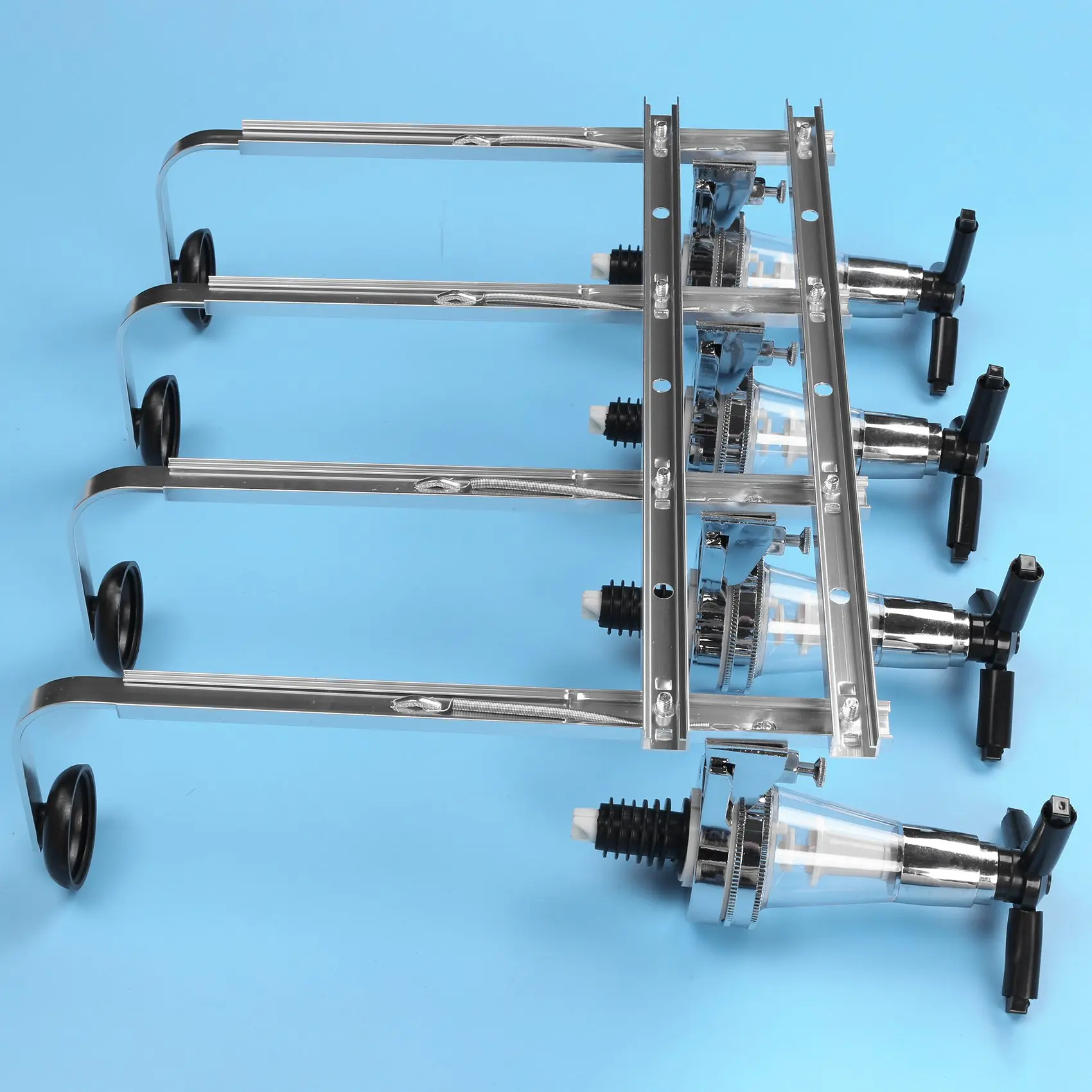 

AB35-4 Подставка для бутылок Оптический диспенсер для напитков, вина, спиртных напитков, стальной бар, дворецкий, настенный монтаж