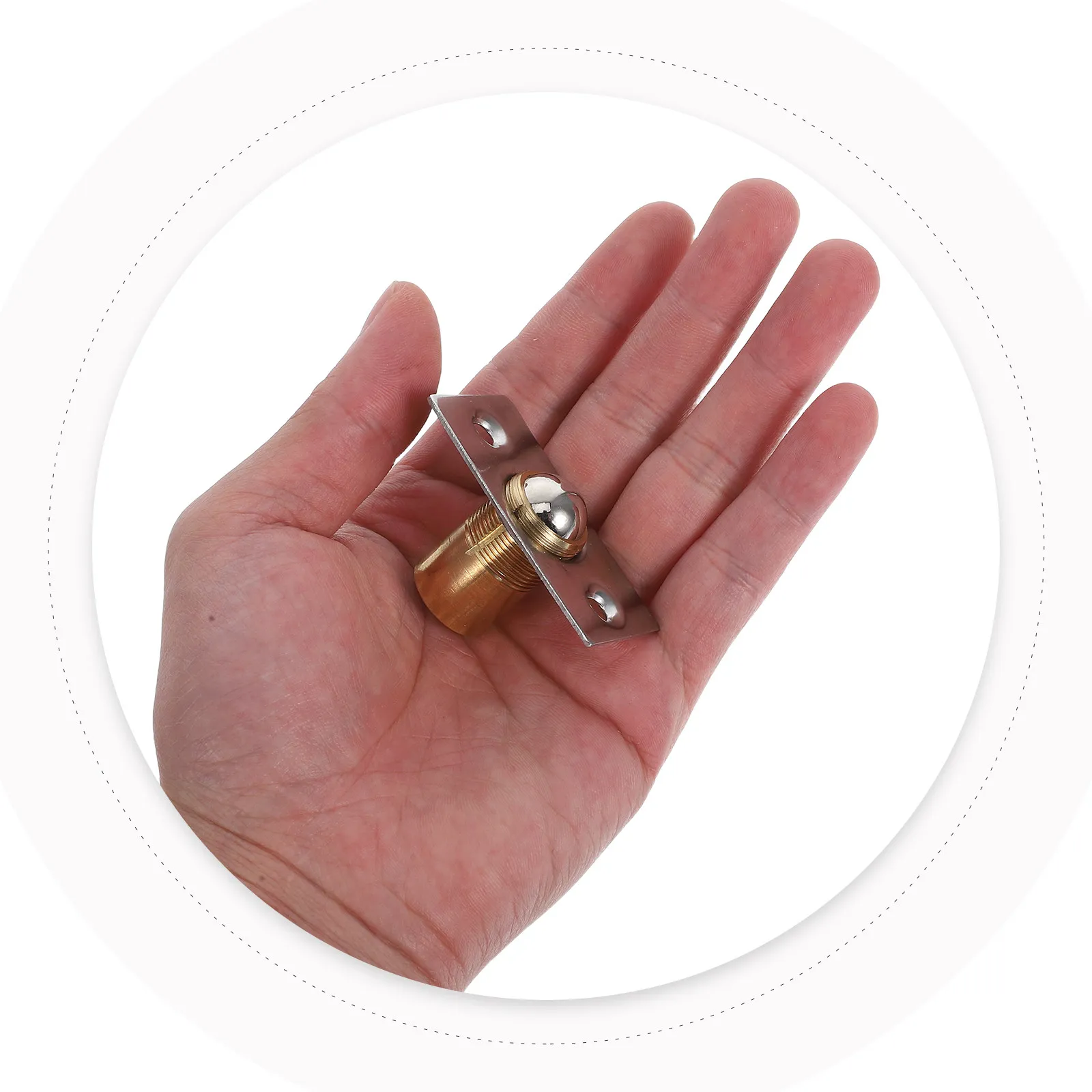 

Комплект из 4 регулируемых дверных защелок из нержавеющей стали для шкафов, бесшумное закрывание, устойчивая ответная планка, для дома и офиса