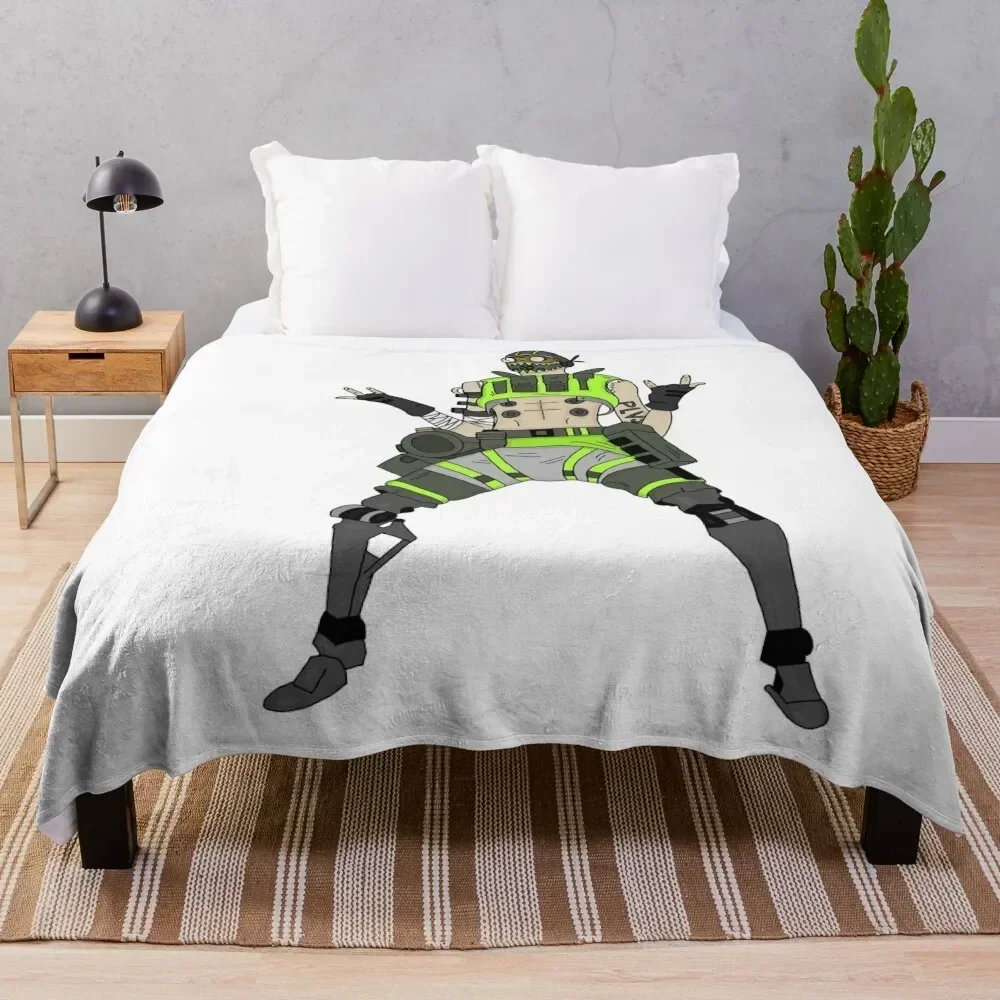 Apex Legends Octane Throw Blanket Decorative Sofa Decorative Beds Blankets