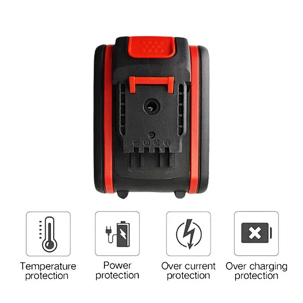 Imagem -06 - Cordless Impact Drill Battery Substituição Bateria Ferramentas Elétricas 48v 36v 88vf Bateria de Substituição