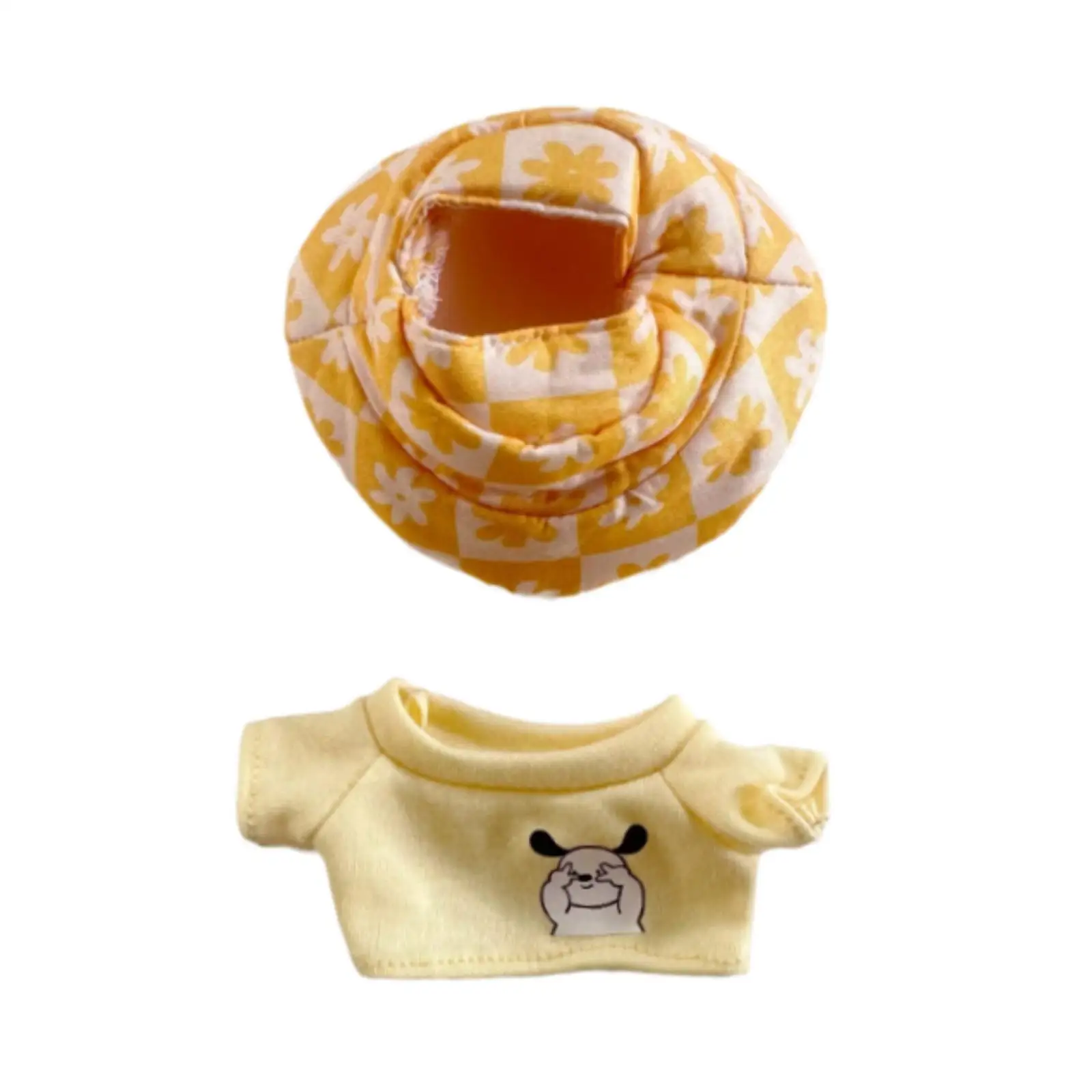 

Кукольная одежда, костюмы со шляпой, мягкий реквизит для фотосессии, милая кукла «сделай сам», одежда для куклы 15 см/17 см