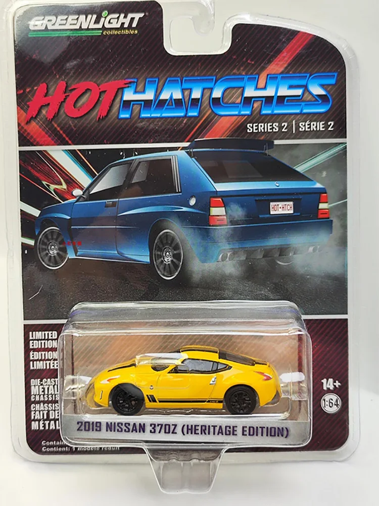 GreenLight Alloy 1:64 2019 Nissan 370Z Heritage Edition Sports Car Model Adult Classic Collection Display Gift Boy Toy In Stock