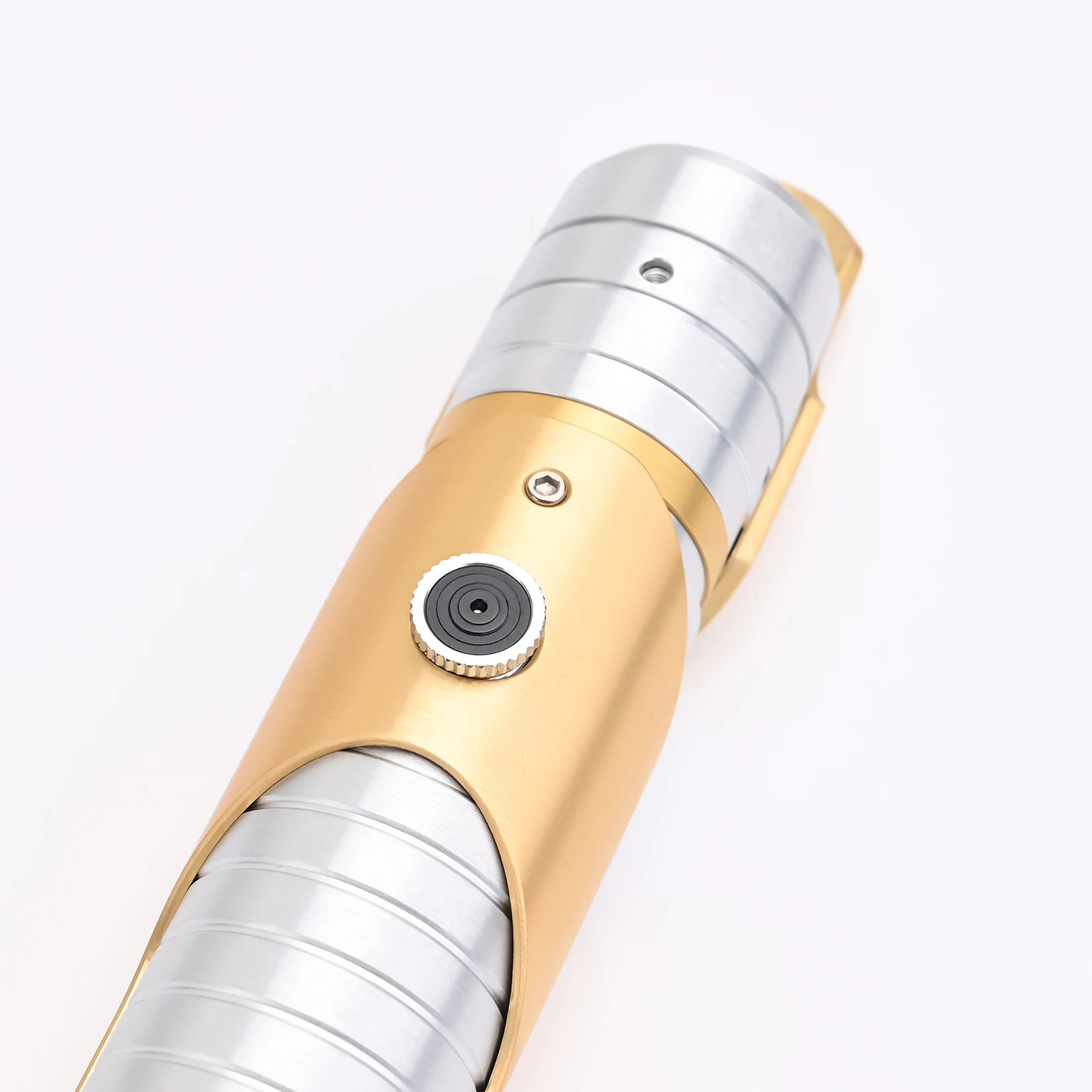 Txqstoudio tripulação metal punho cartão sd bluetooth pesado duelo espada laser balanço suave para adulto sabre de luz sem lâmina sabre