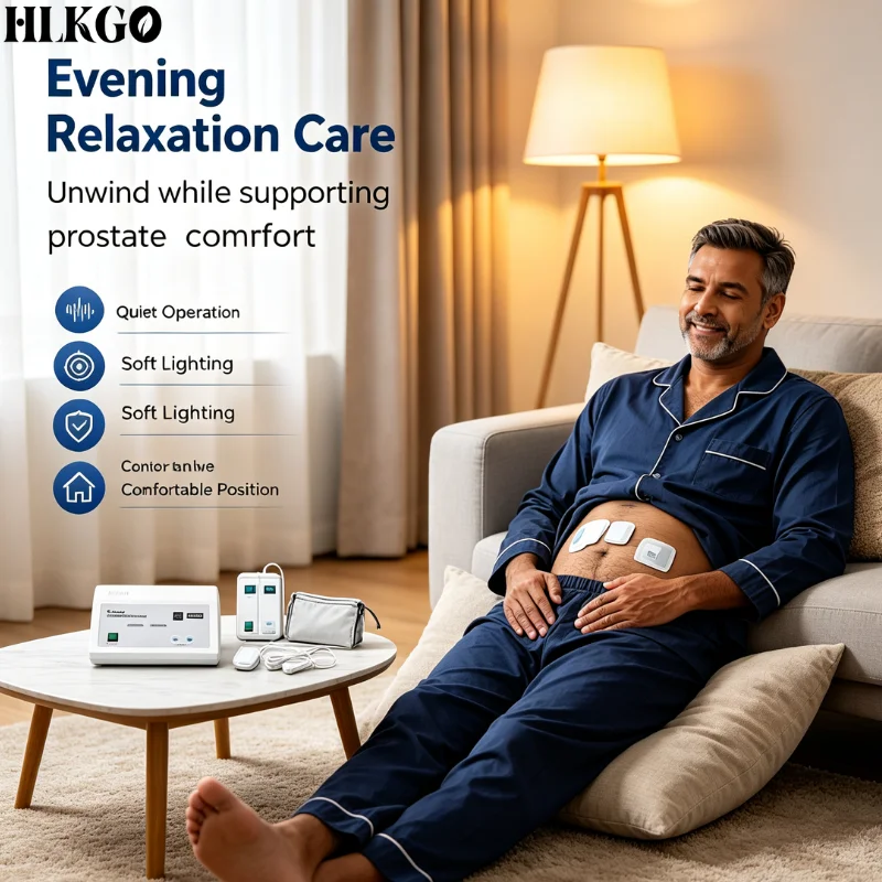 Prostate Rehabilitation Apparatus for BPH Prostatitis Dysuria Nocturia Urinary Frequency Relief Home Care Tool