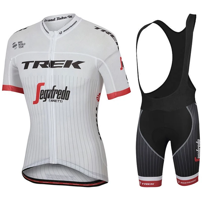 TREK Cycling Bib Summer Bike Jersey Mtb Male Clothing Sleeve Clothes Complete 2024 Mens Sets Sports Set Man Mountain Uniform Men