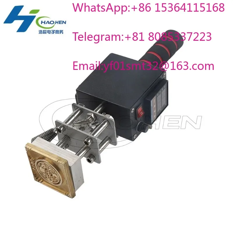 Advanced Handheld Hot Stamping Machine, Embossed Logo Embossing Machine, Cake Leather, Wood Stamp Tool, Branding Custom