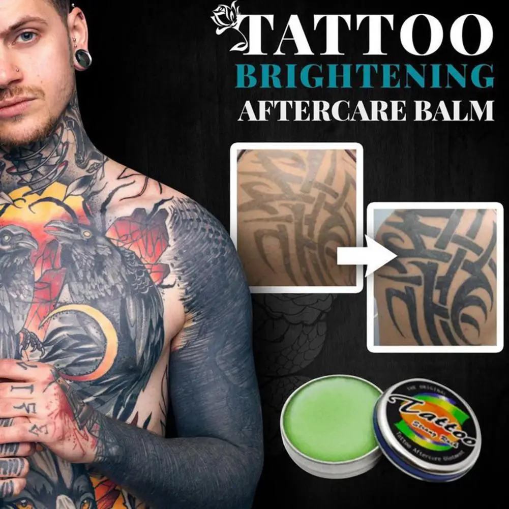 Crema hidratante para tatuajes, crema para mejorar el Color del tatuaje, promueve la curación, práctica, reparación de cicatrices para niñas