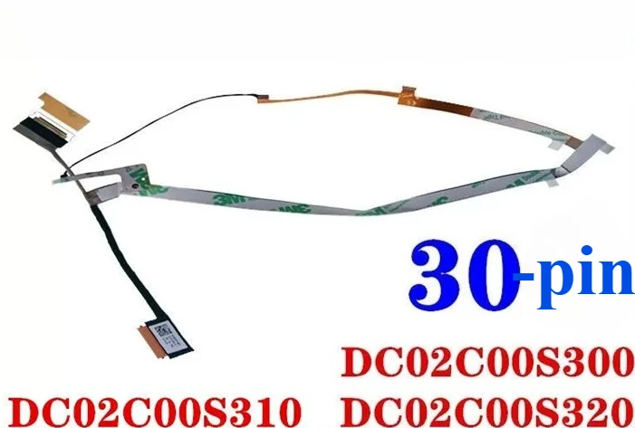 Brand New For Lenovo ThinkPad E15 Gen 3 Gen 4 HE530 EDP Screen Cable with Light DC02C00S310 00S320 00S300 5C11C12524 30-pin
