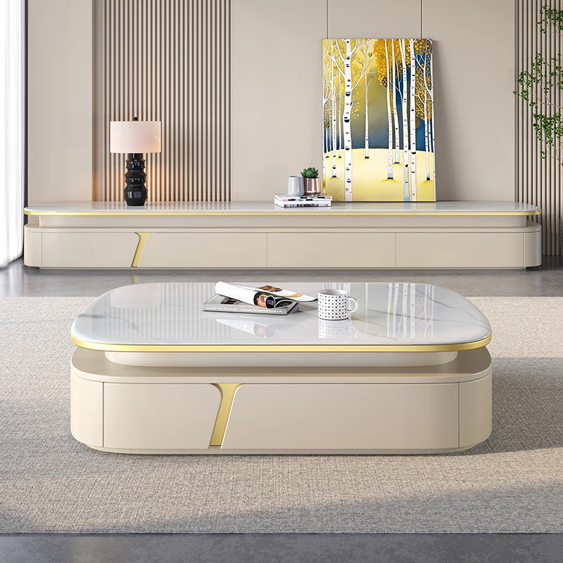 

Classic Design Coffee Tables Business High Quality White Living Room Coffee Tables Modern Nordic Mesa De Centro Furniture Home